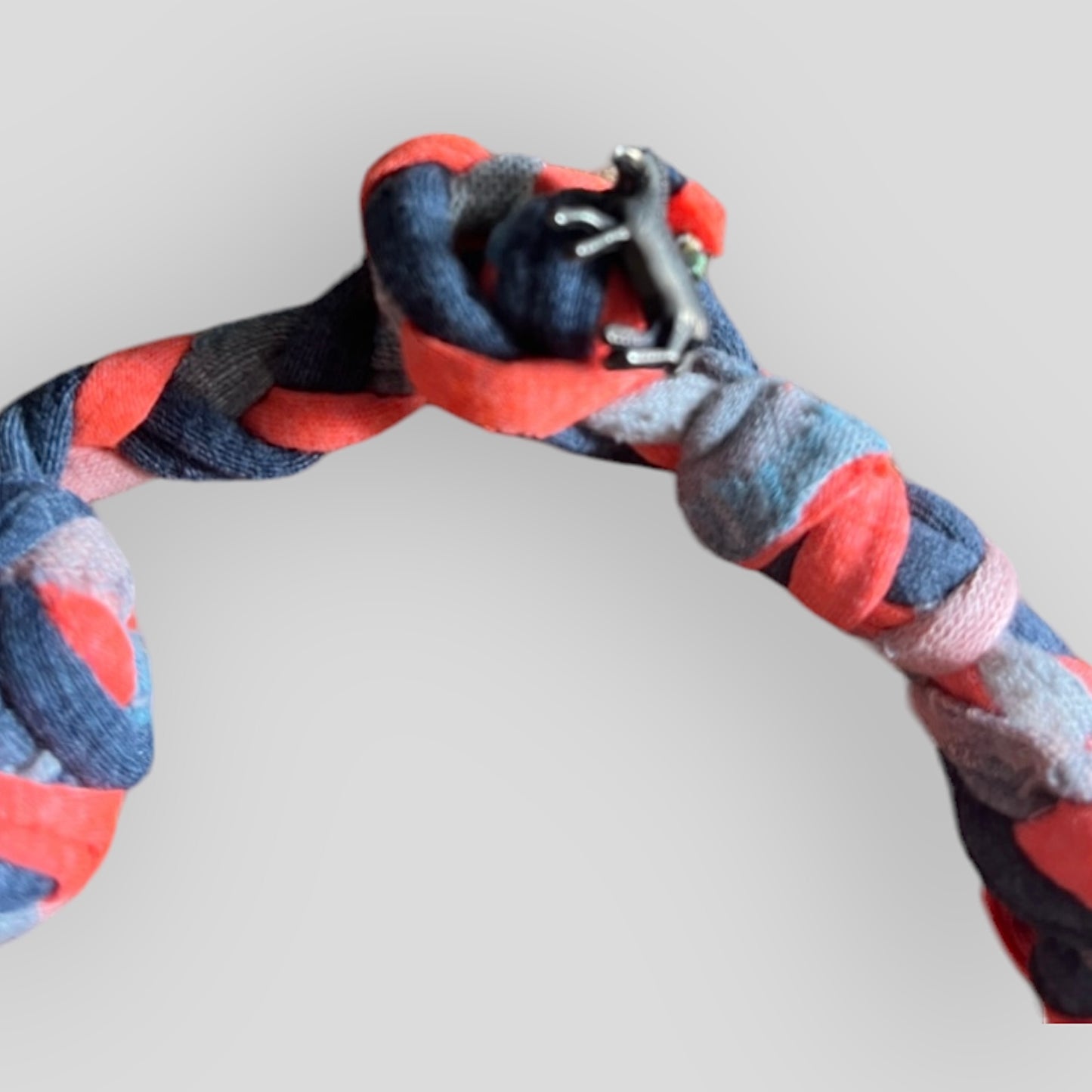 Chunky necklace, fabric jewelry, fashion jewelry unique bold necklaces for woman , trendy necklace, modern gifts for her, Original statement necklace , modern necklace | Malaga - Jiakuma