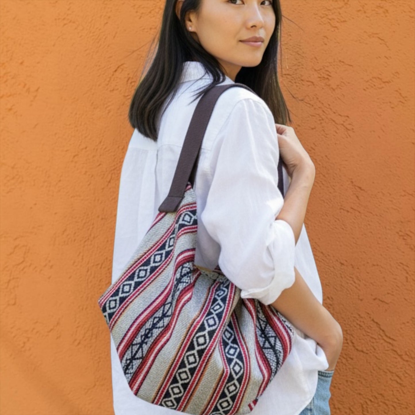 Mariko sac bag | Yellow flowers in the desert