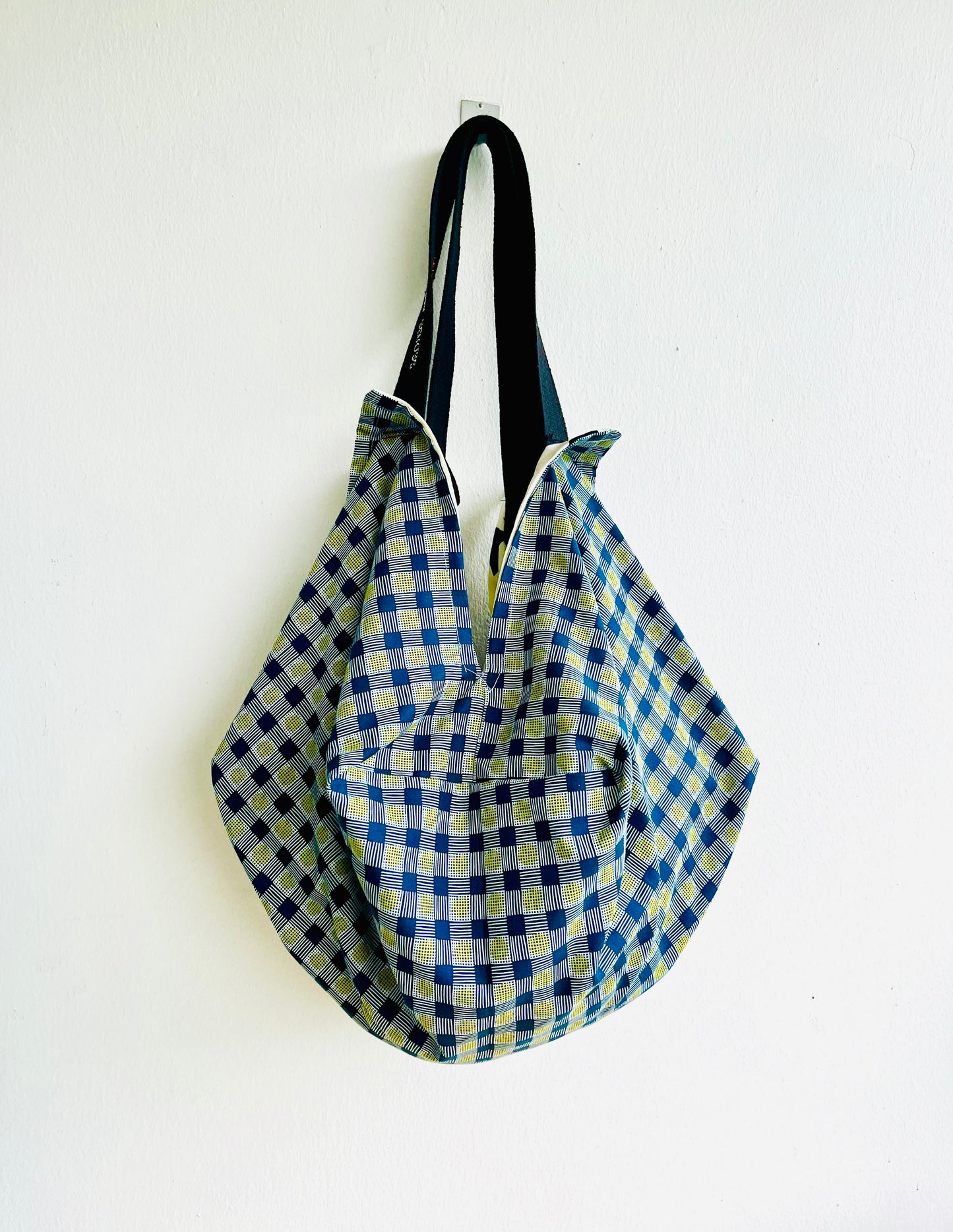 Sac Japanese inspired bag , origami reversible one of a kind bag , shoulder tote bag | A weekend in Penang - Jiakuma