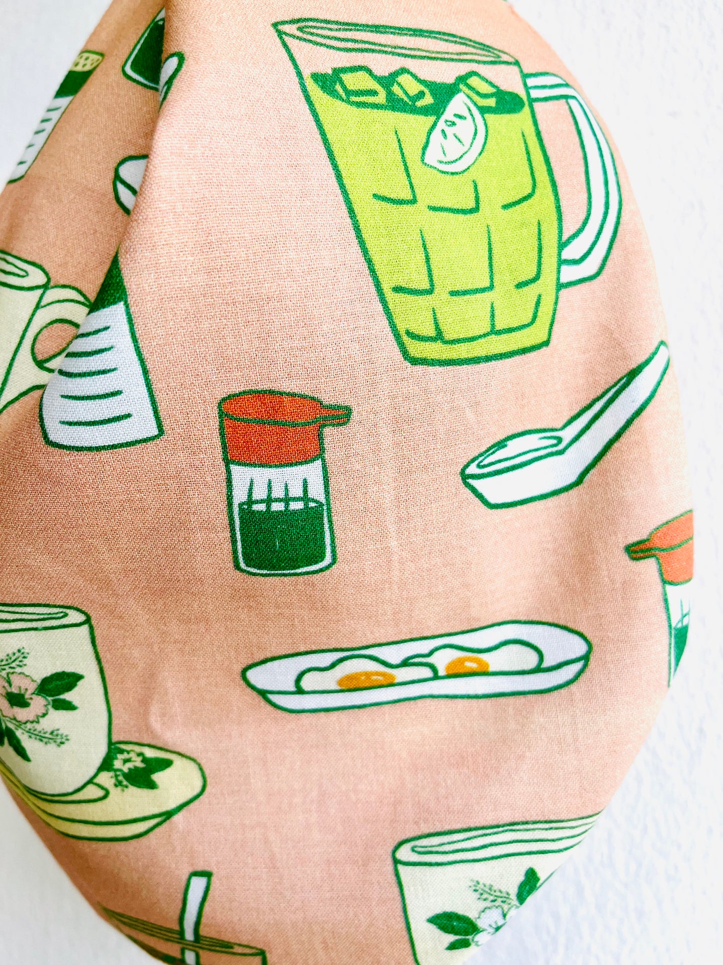 Small origami knot bag , cute Japanese inspired wrist bag | Brunch time at Tiong Bahru - Jiakuma