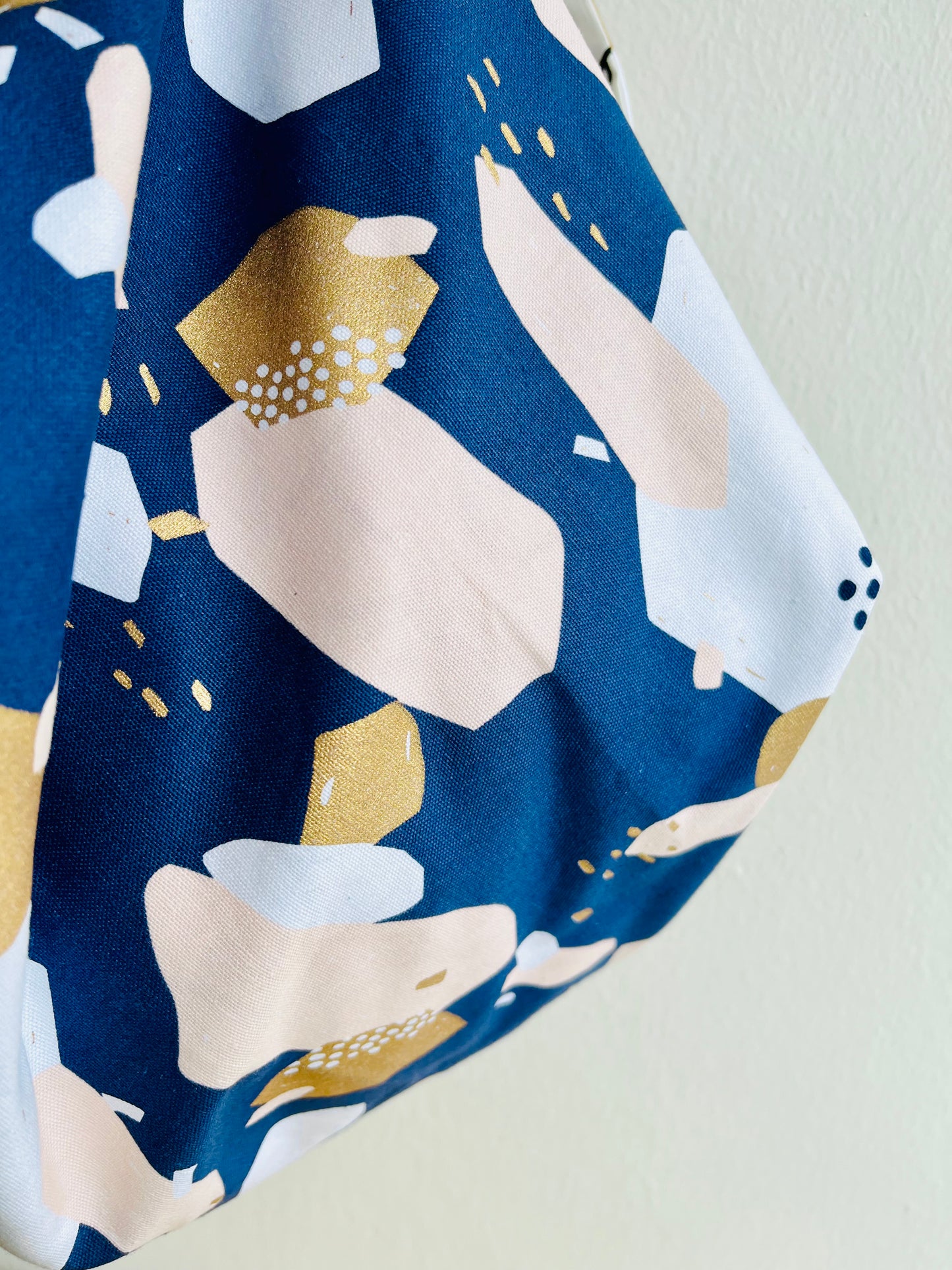 Sac origami bag , shoulder Japanese inspired bag , reversible eco friendly shopping bag | New York City lights - Jiakuma