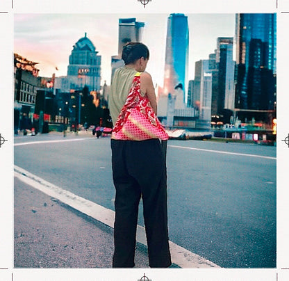 Handmade bento bag | The geisha’s garden in Kyoto