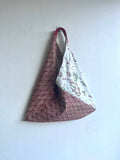 Tote origami bag , fabric bento Japanese inspired bag , eco friendly shopping bag | An island in Hawaii