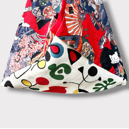 Handmade bento bag | Japan meets Miró