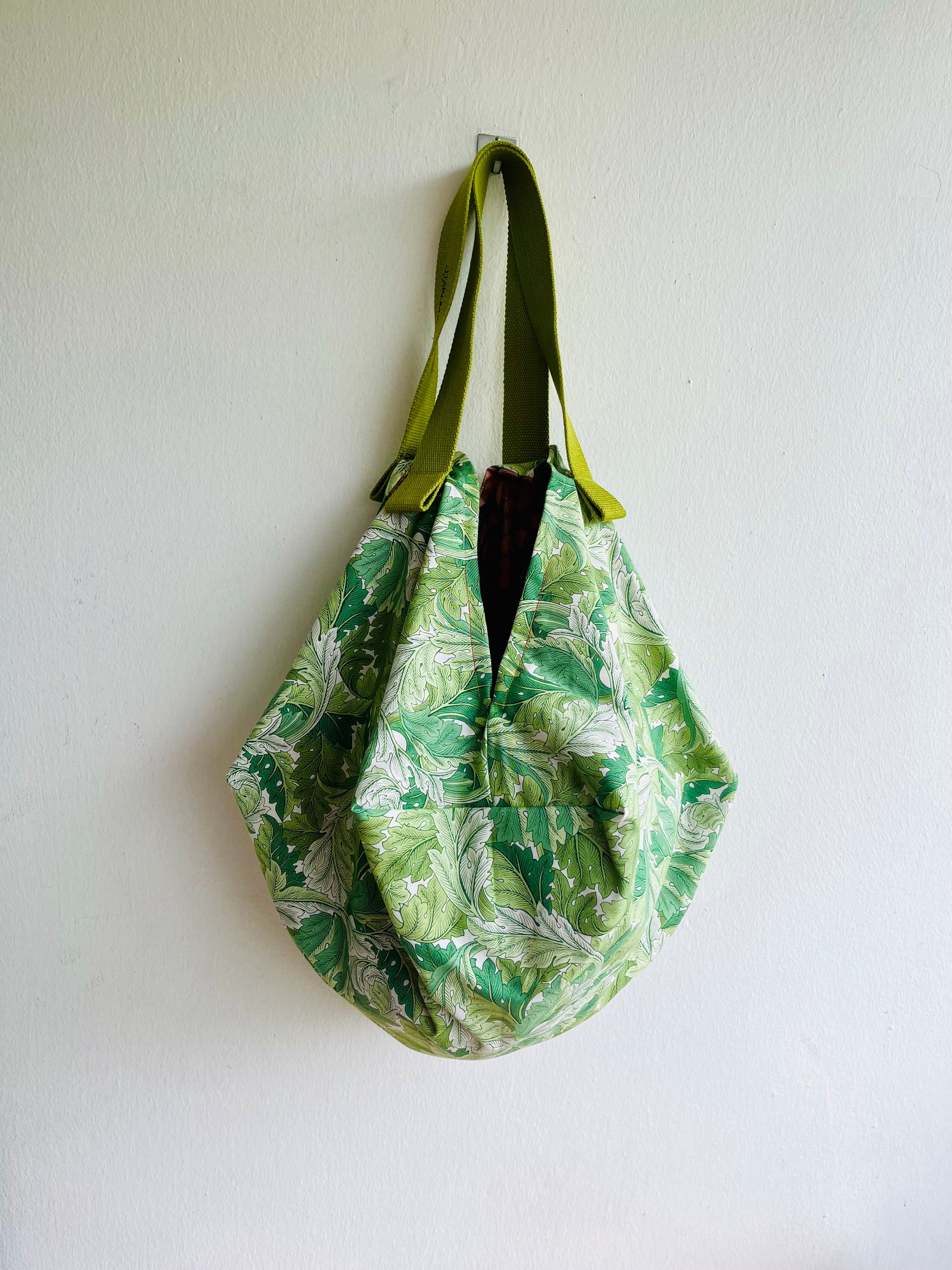 Bolso origami, bolso reversible de inspiración japonesa, bolso