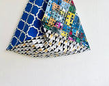 Origami bento bag , fabric tote bag , eco friendly shoulder colorful bag , Japanese inspired bag | Portofino
