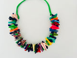 Original colorful necklace , bold handmade necklace , statement jewelry , unique cool accessories | Jerez