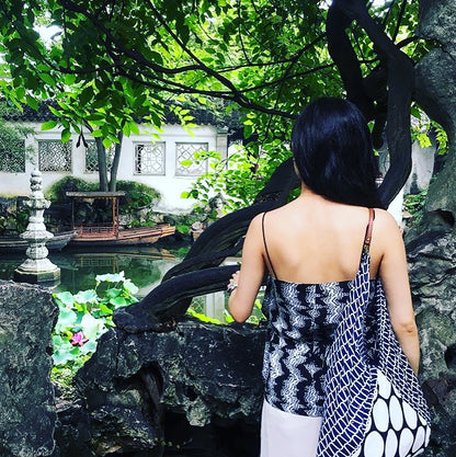 Handmade bento bag| Daruma & Friends