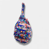 Origami wrist bag , small fabric knot bag , reversible Japanese cute bag , easy to wear bag | The galaxys are shinning