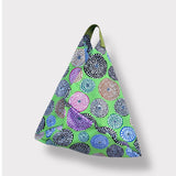 Origami tote bag , handmade fabric bento bag , shoulder eco friendly shopping bag | Cosmic universe