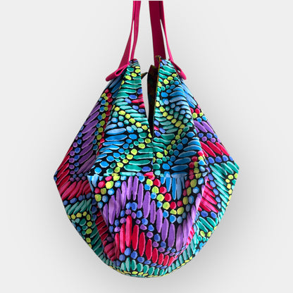 Mariko sac bag | A garden of colorful fields - Jiakuma