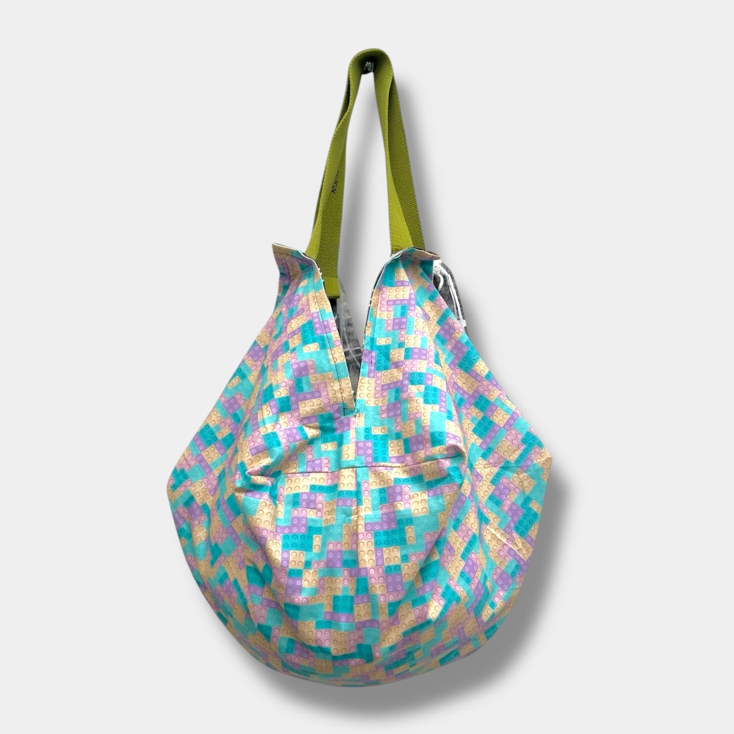 Fabric origami bag , reversible sac bag , Japanese eco friendly shopping bag | Agnes and her graphite world