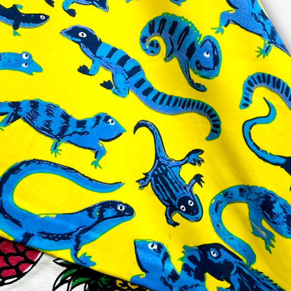 Bento bag | Polka , lagartijas & piñas - Jiakuma