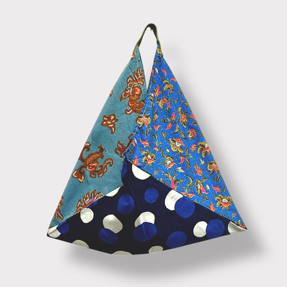 Bento bag | Polka dots & Batik - Jiakuma