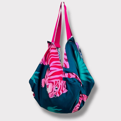 Mariko sac bag | Lemur & Tiger at Madagascar - Jiakuma