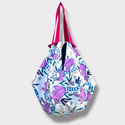 Mariko sac bag | Lemur & Tiger at Madagascar - Jiakuma
