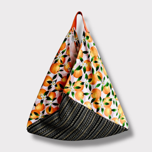 Bento bag | Sicilian Oranges & Gold - Jiakuma