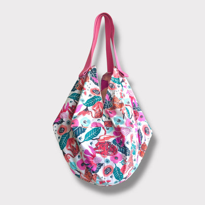 Mariko sac bag | Tigers in the wild and beautiful tropical jungle - Jiakuma