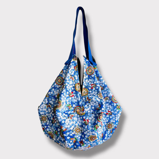 Mariko sac bag | Blue & gold - Jiakuma
