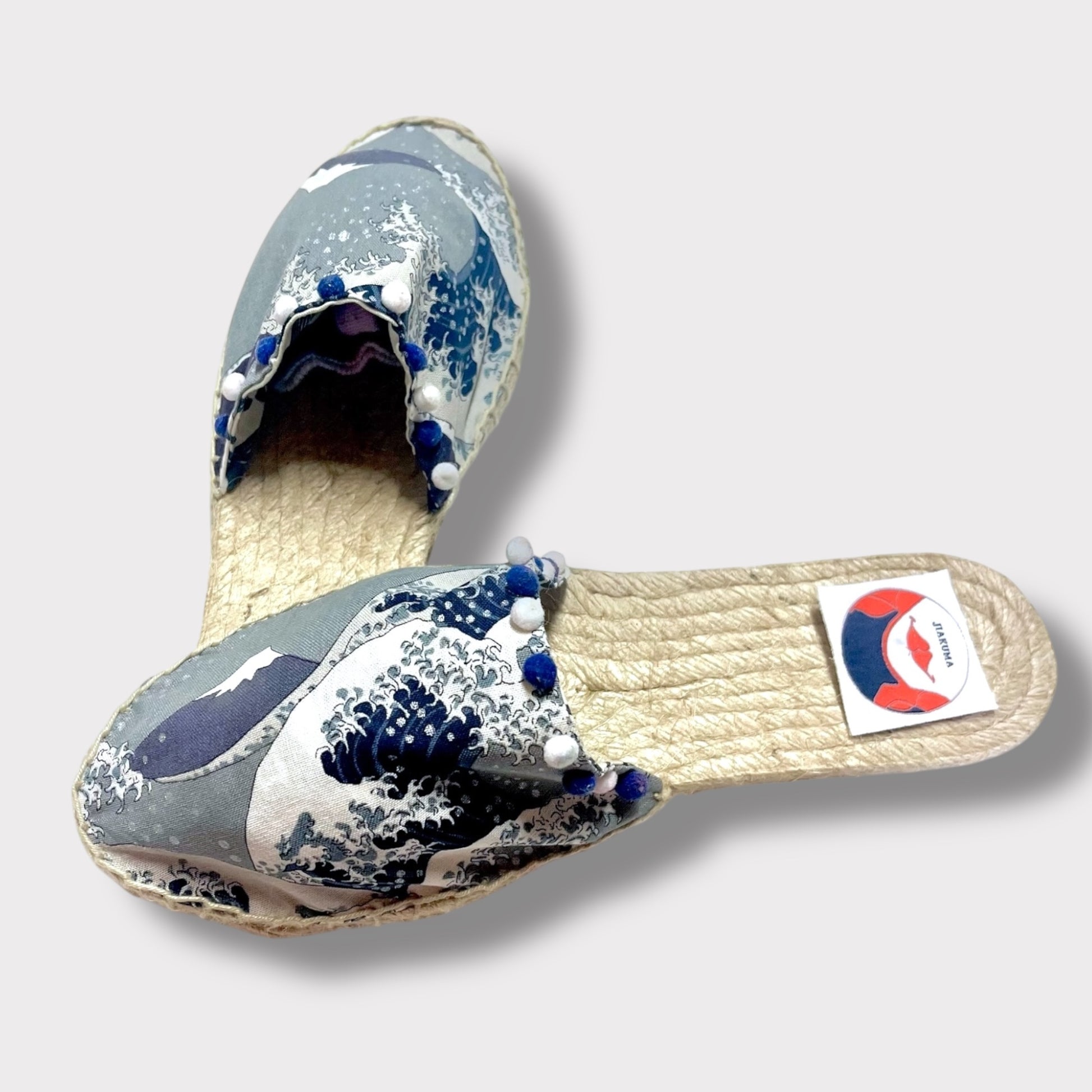 Espadrilles shoes | Mt Fuji sparkling - Jiakuma