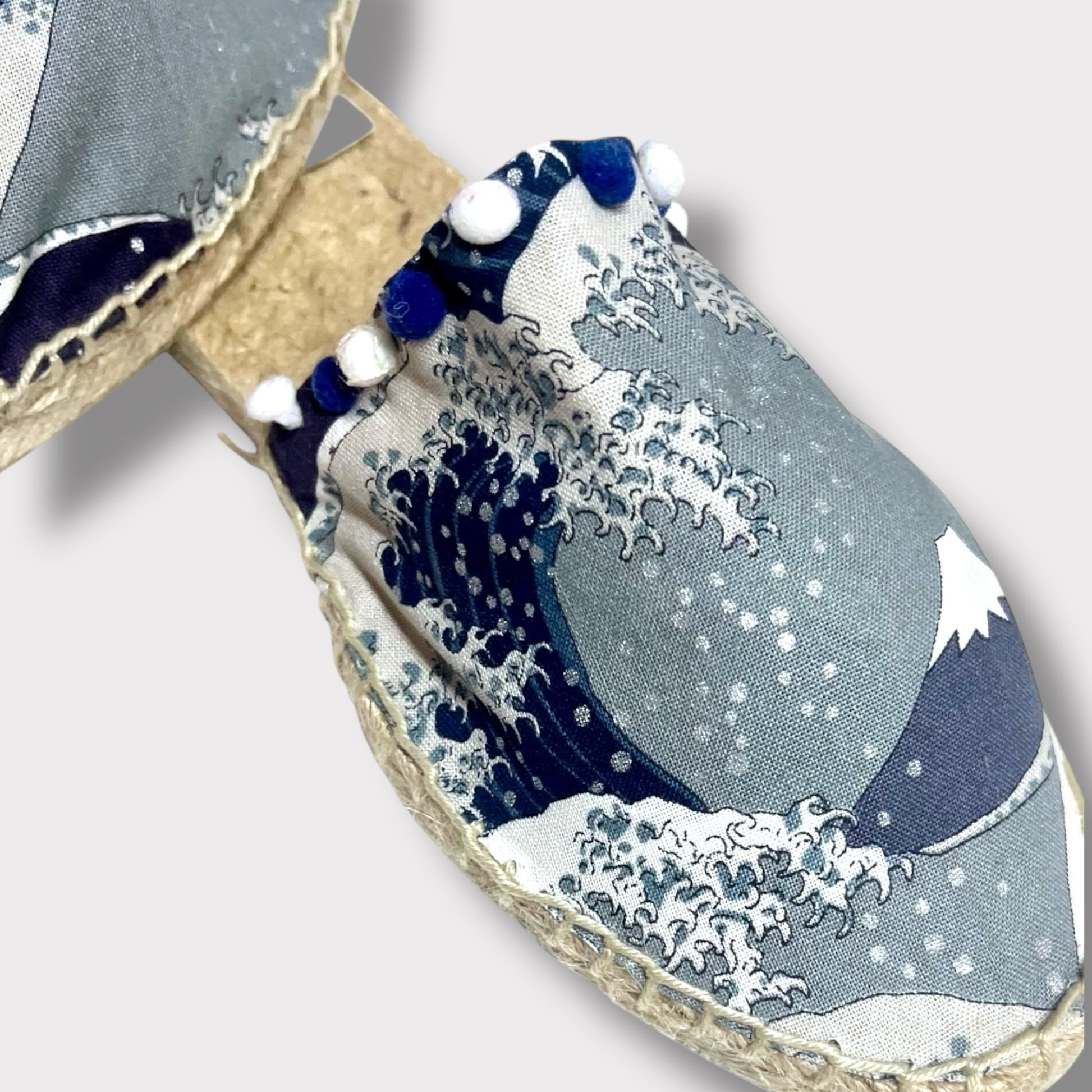 Espadrilles shoes | Mt Fuji sparkling - Jiakuma