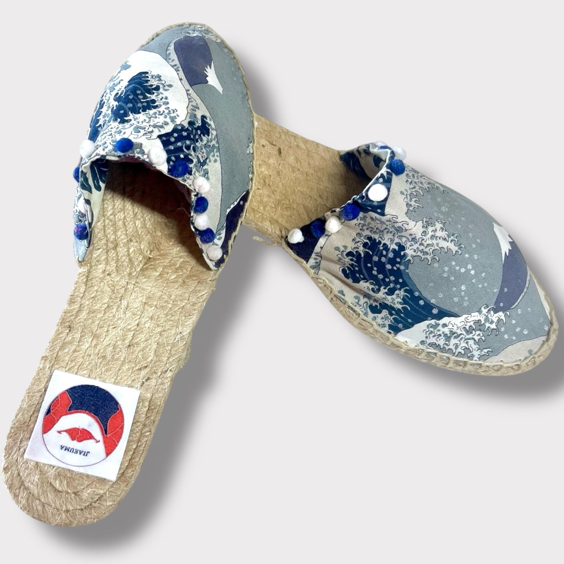 Espadrilles shoes | Mt Fuji sparkling - Jiakuma