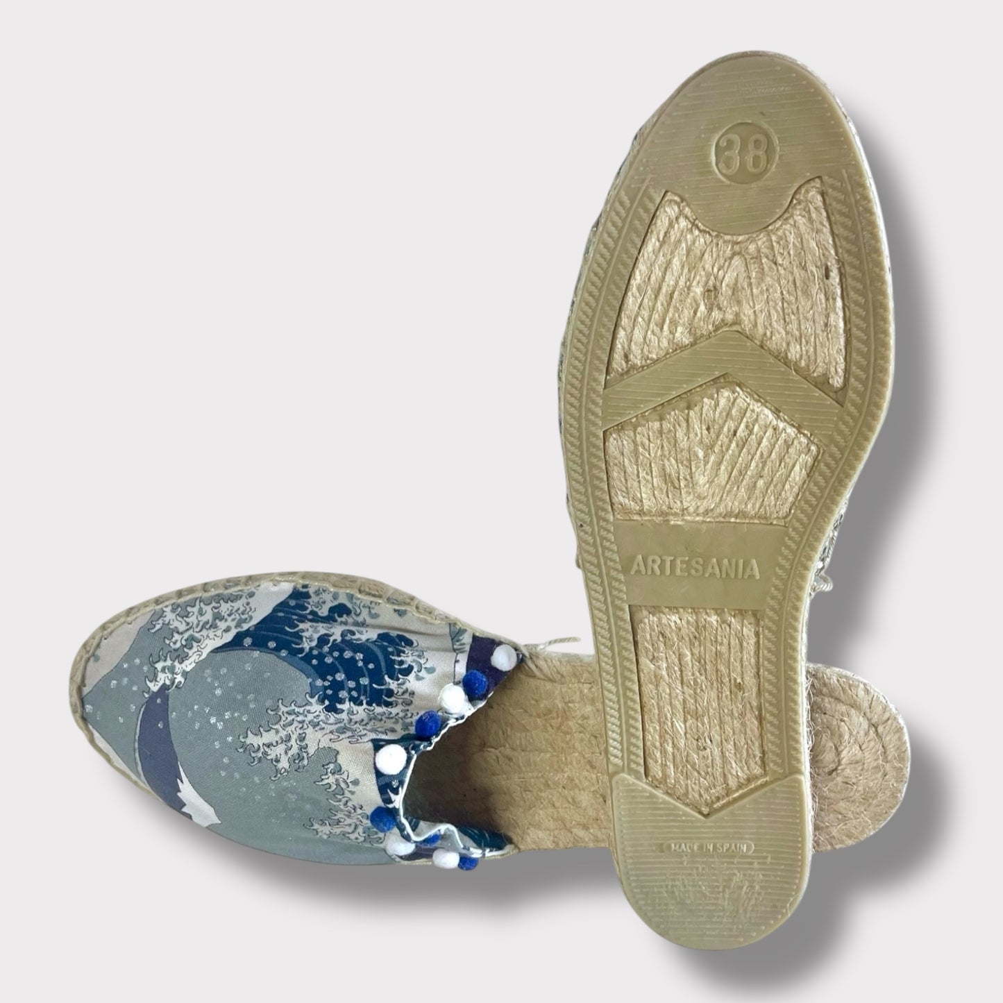Espadrilles shoes | Mt Fuji sparkling - Jiakuma