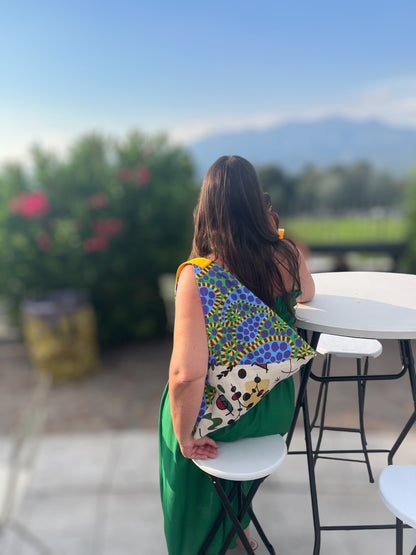 Handmade bento bag | La Barcelona Cubista