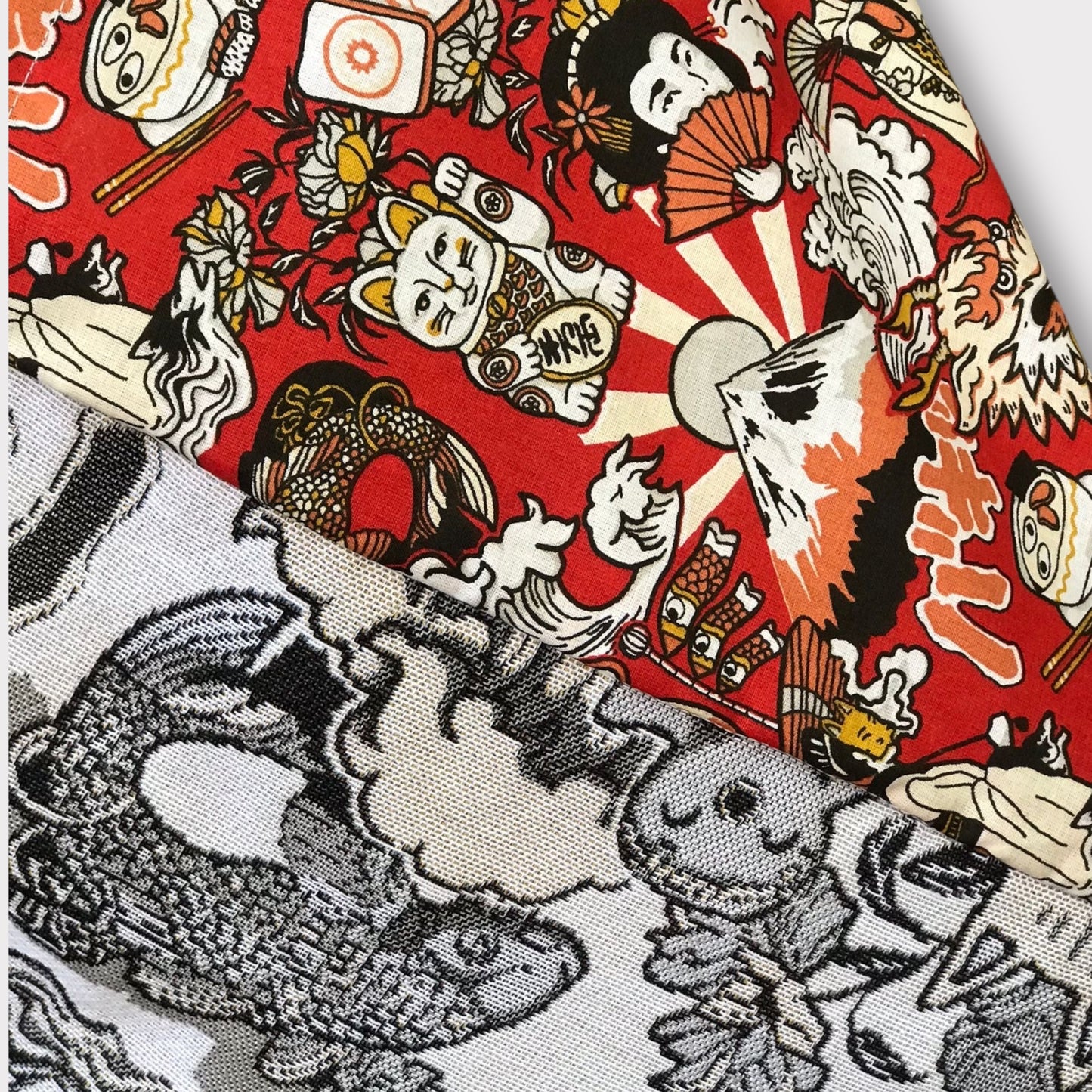 Handmade bento bag one of a kind artisan Tote | Love Japan