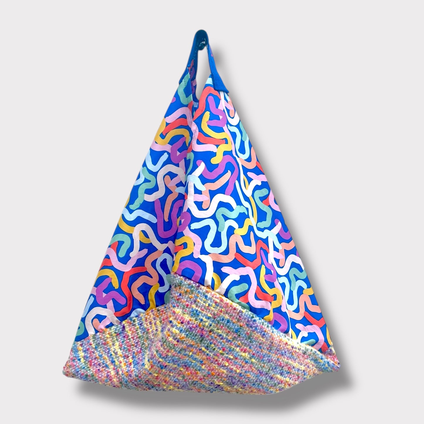 Handmade bento bag one of a kind artisan Tote | Matisse