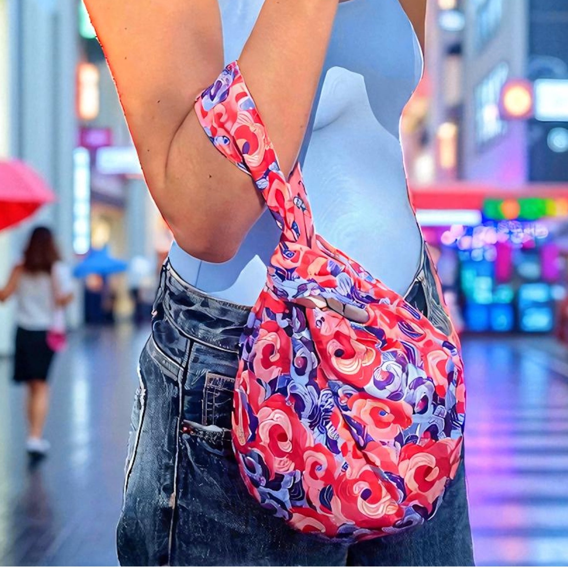 バッグ kijiuma Kiki Bag, the reversible Japanese knot bag – Jiakuma