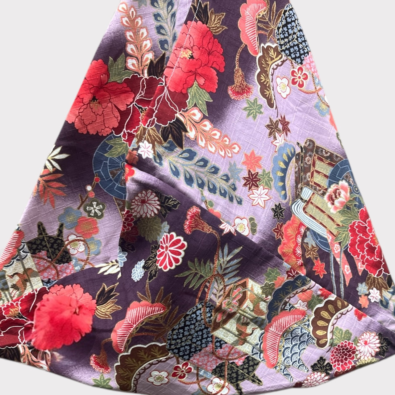 Origami tote bag | The geisha’s garden in Kyoto
