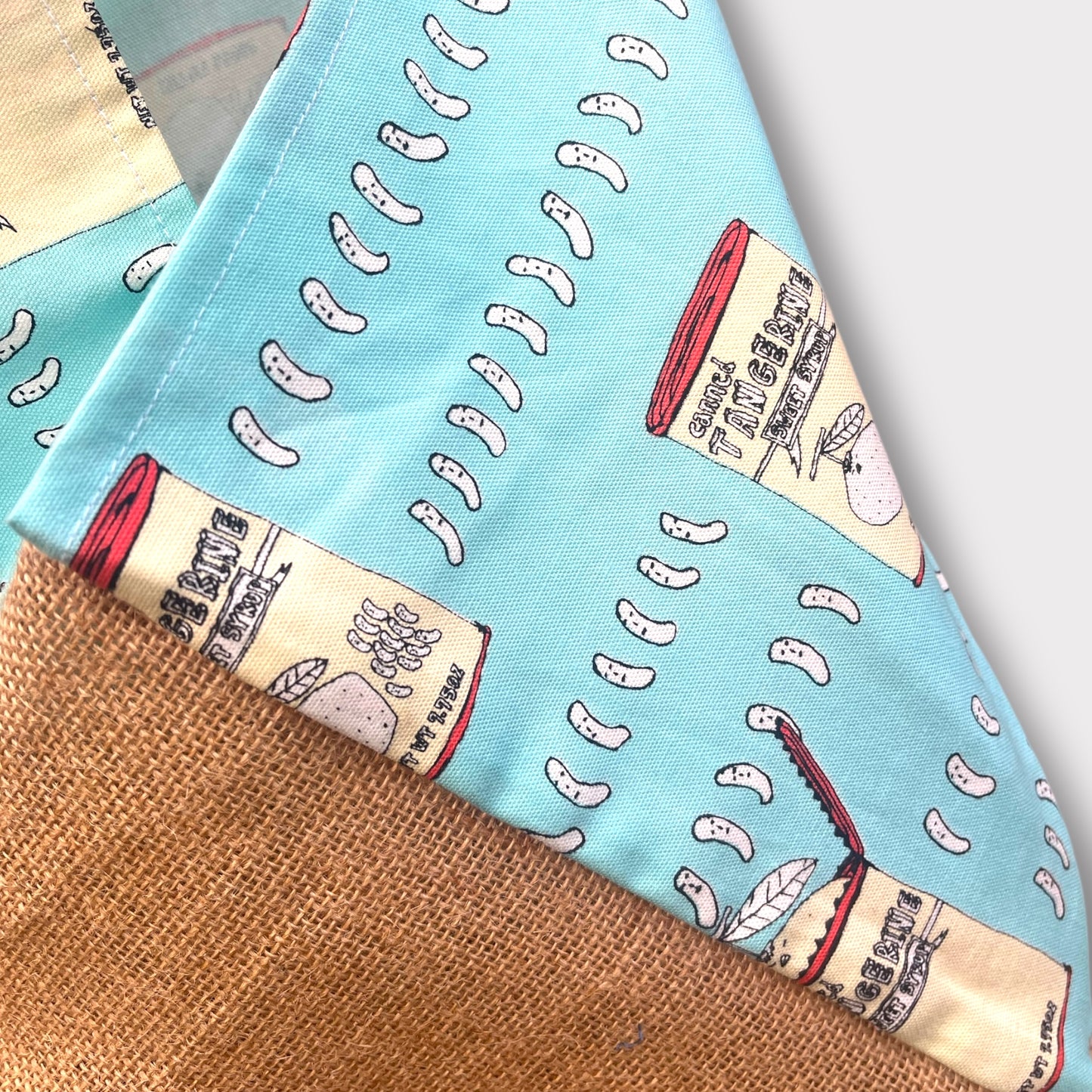 Kids fabric bento bag | Happy beans