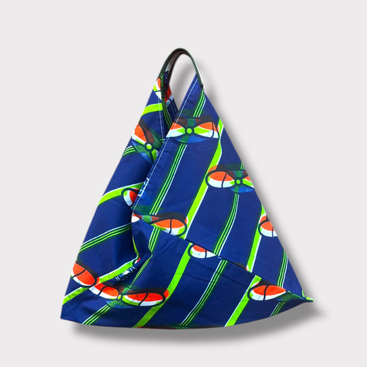 Handmade bento bag | African fan