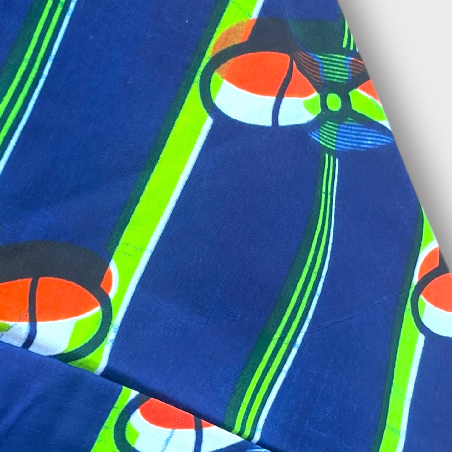 Bolsa bento de origami, bolsa de compras reutilizable de tela africana hecha a mano | Abanico africano