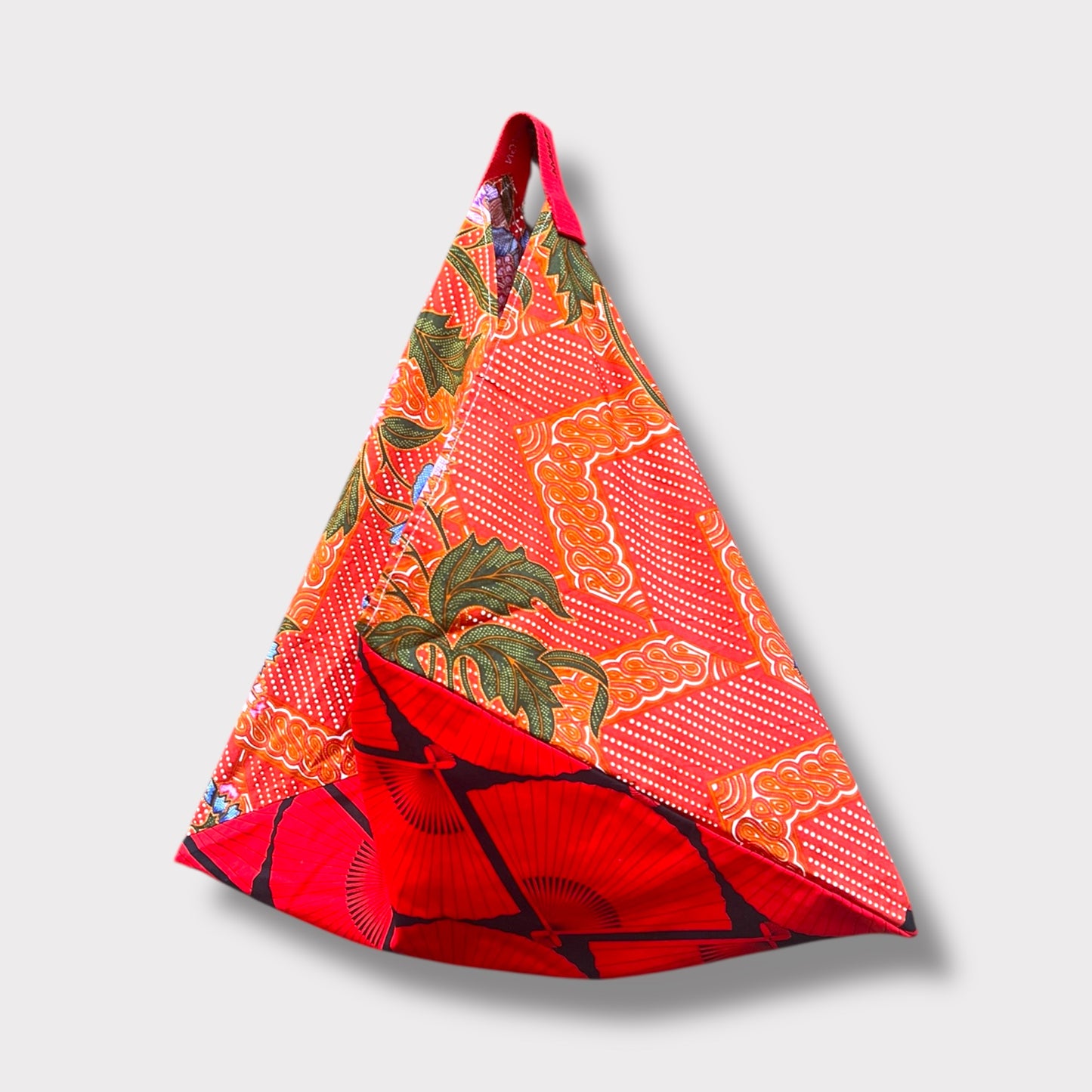 Handmade bento bag | Island flowers