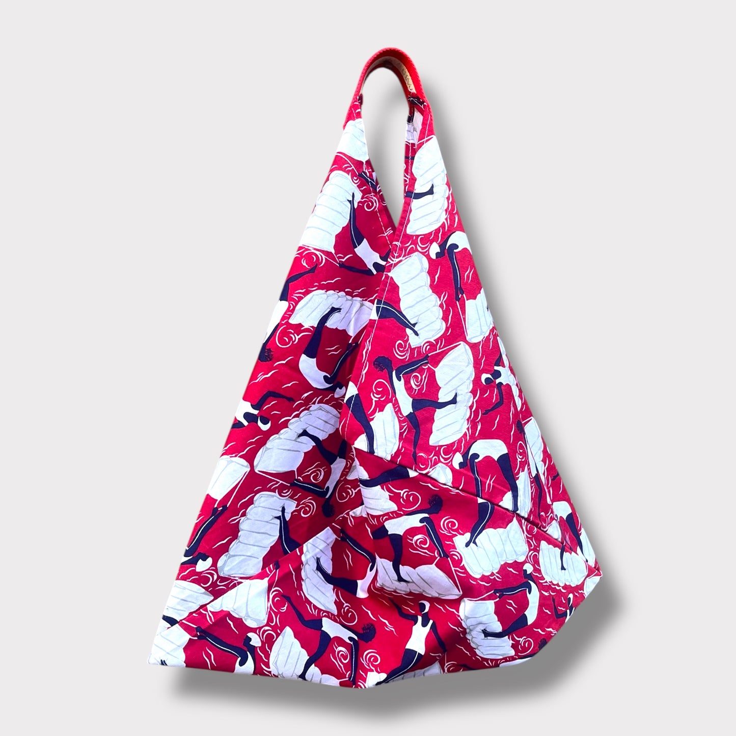Handmade bento bag | Lets go and swim