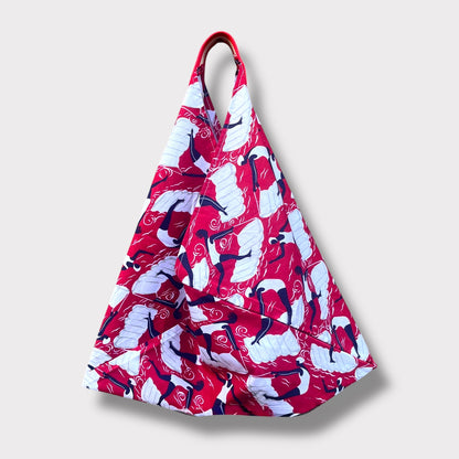 Handmade bento bag | Lets go and swim