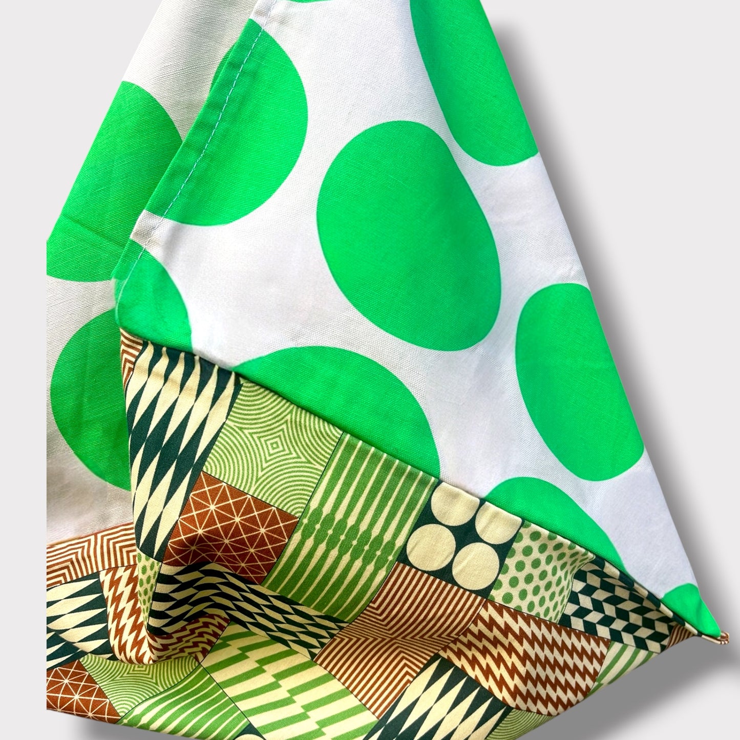 Handmade bento bag | Verde que te quiero verde