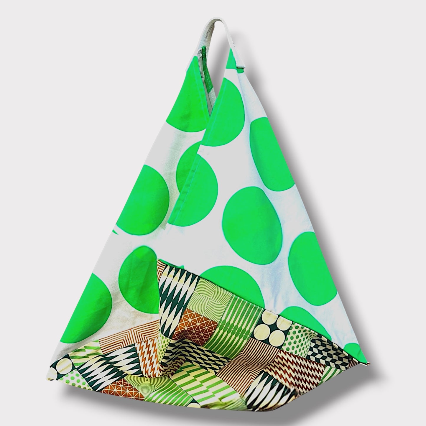 Handmade bento bag | Verde que te quiero verde