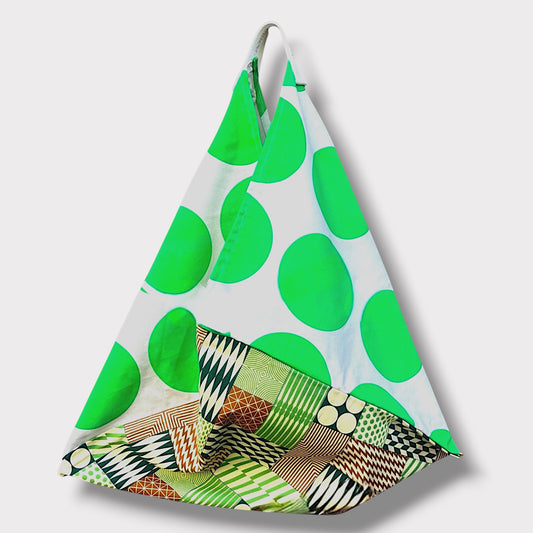 Handmade bento bag | Verde que te quiero verde