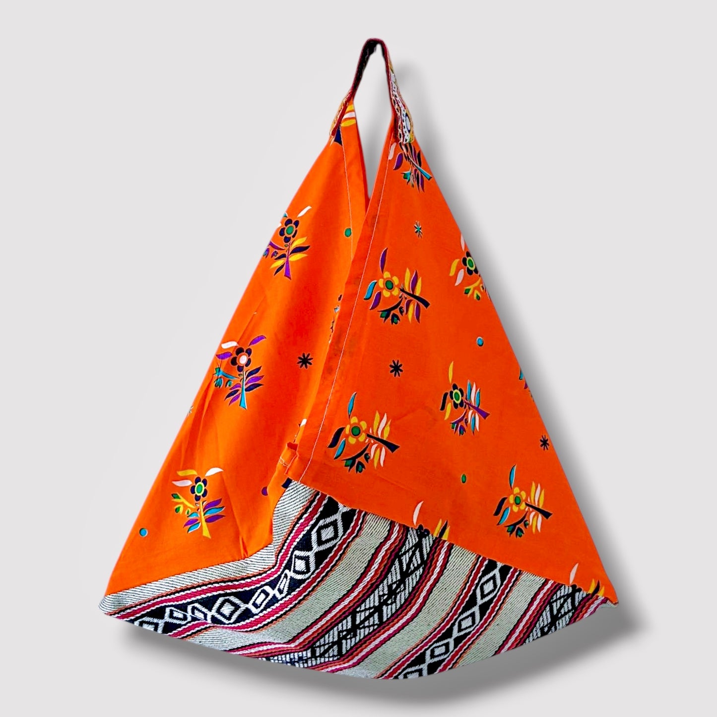 Handmade bento bag | Flowers in the desert at sunrise