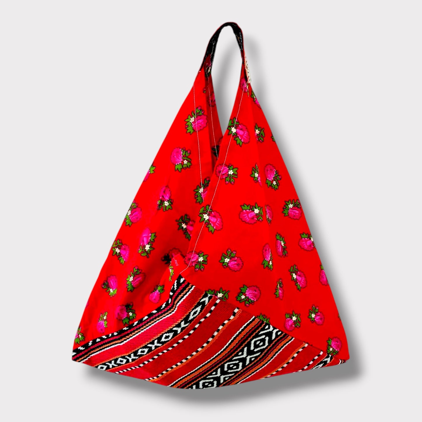 Handmade bento bag | Red Wardah