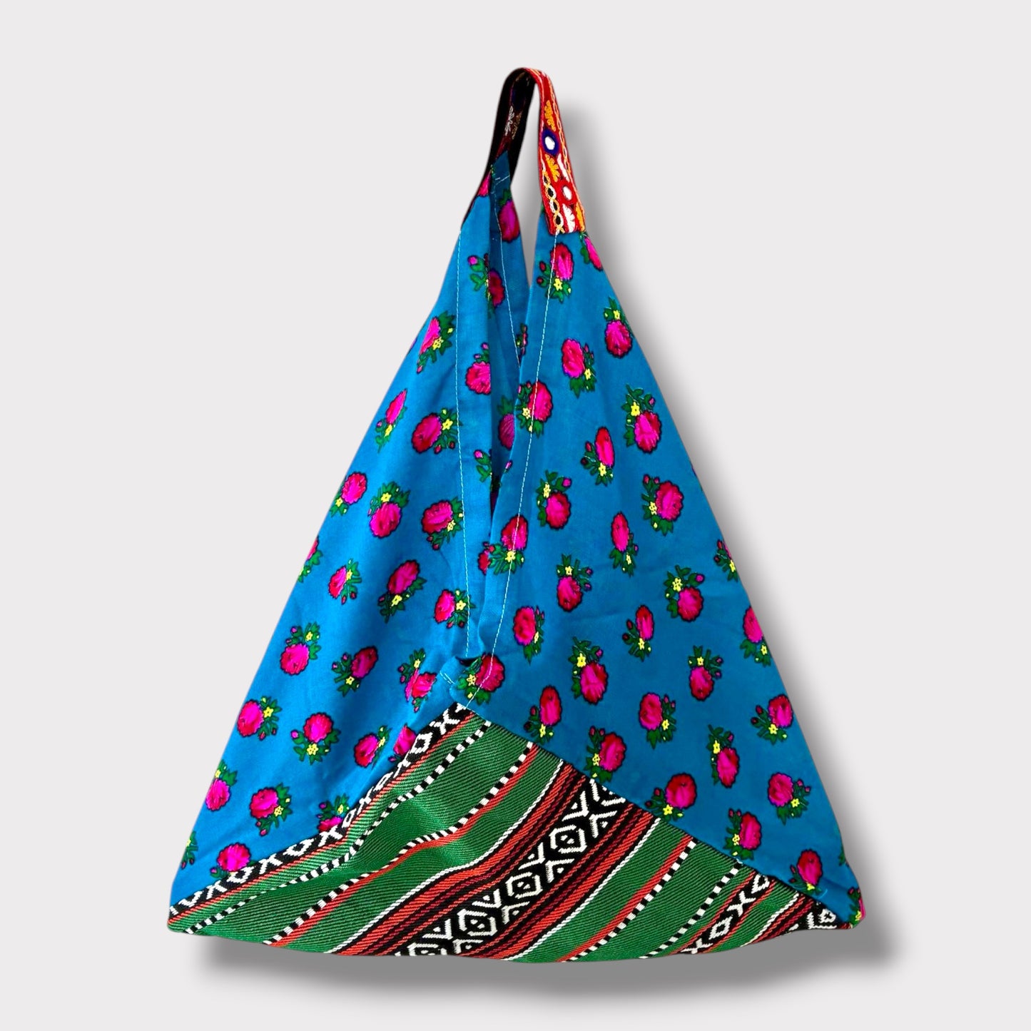 Handmade bento bag | Blue Wardah