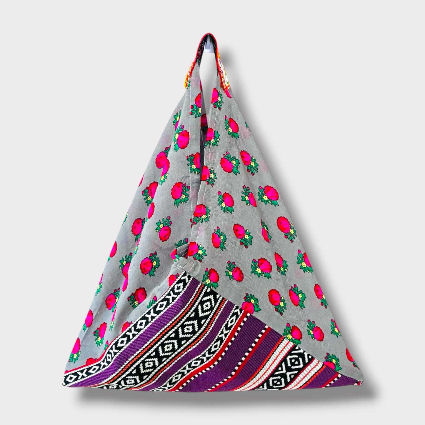 Handmade bento bag | Grey desert shades
