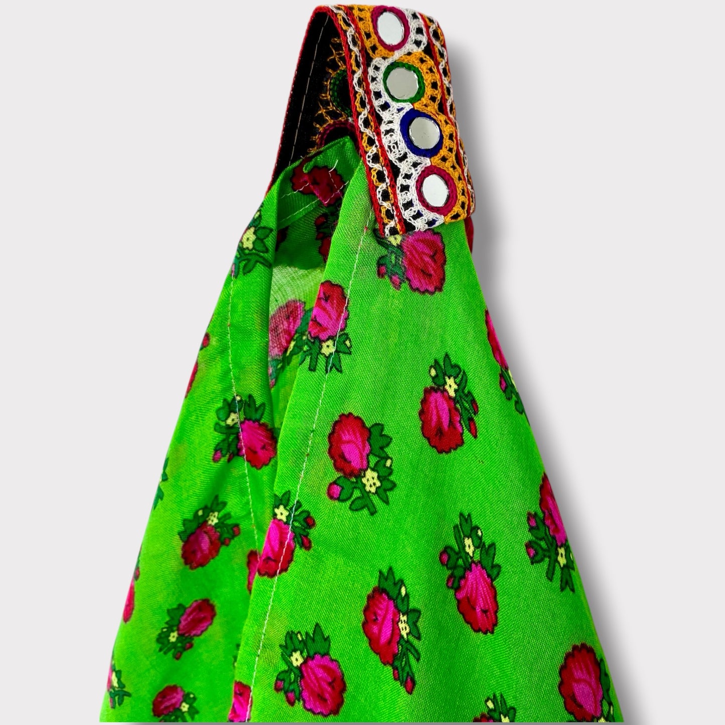 Handmade bento bag | Green desert vibes