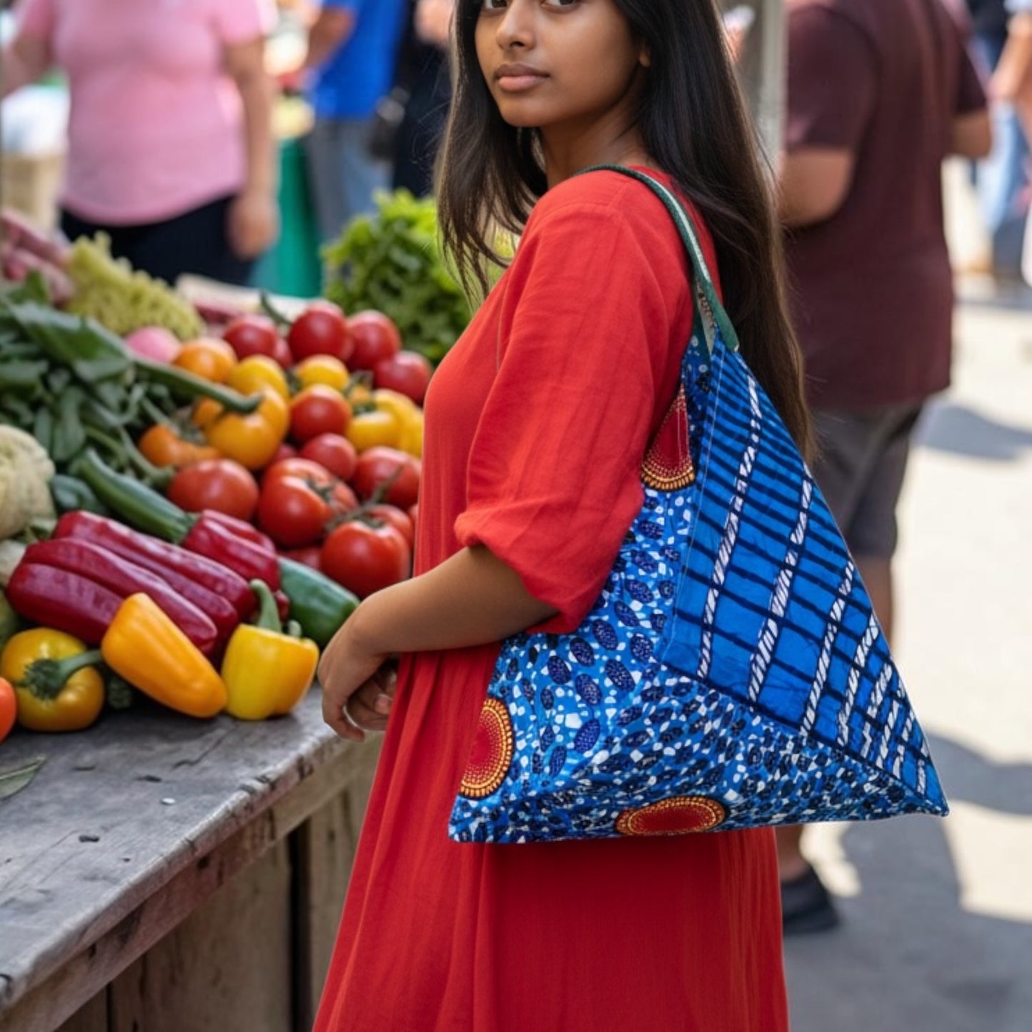 Handmade bento bag | Market day in Cape Town