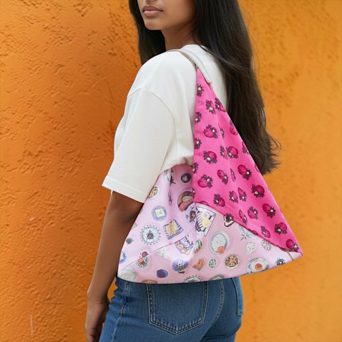 Handmade bento bag | Spring  in Tokyo