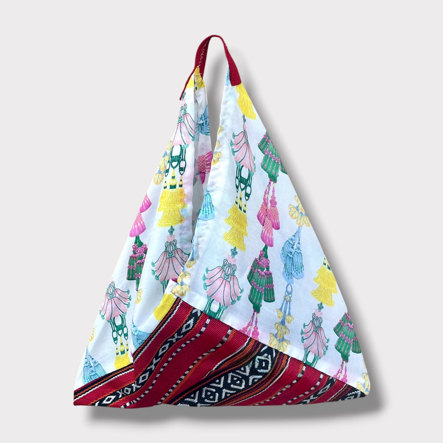 Handmade bento bag |Tassels in the desert