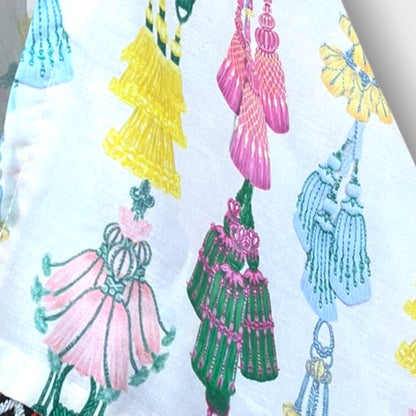 Handmade bento bag |Tassels in the desert